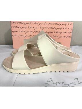 NEW Kensie Women's Endy Comfort Strap Slide Sandals
